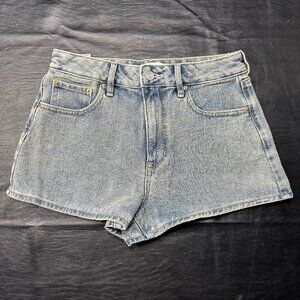 Pac Sun - High Rise Festival Jean Shorts